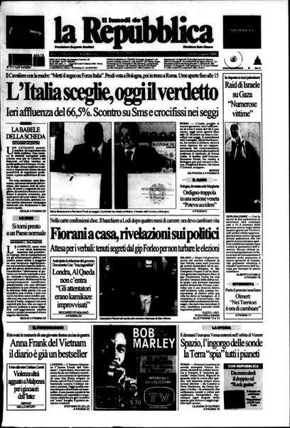 Il lunedì de La repubblica